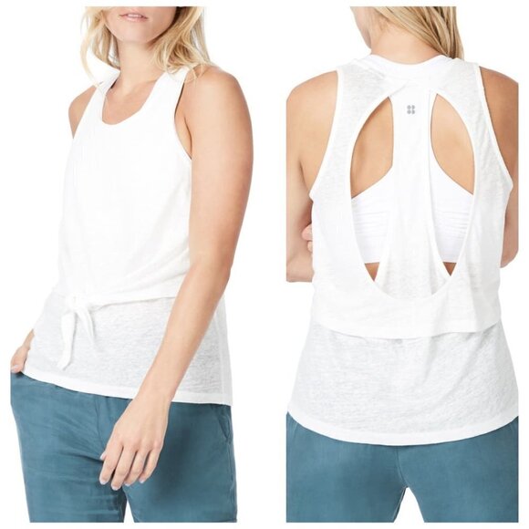 Sweaty Betty Gratitude Workout Tank (M) - Picture 2 of 4
